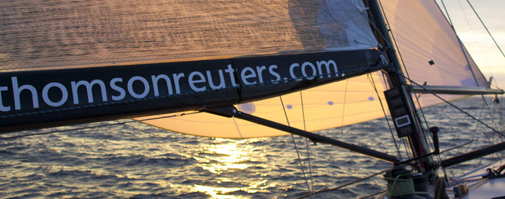 Thomson Reuters sailboat