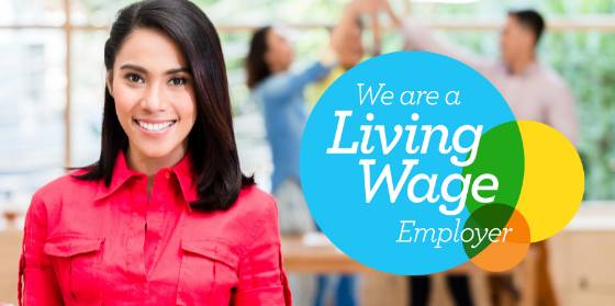 You at Work accredited as Living Wage Employer