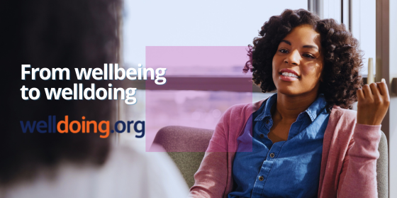 from wellbeing to welldoing